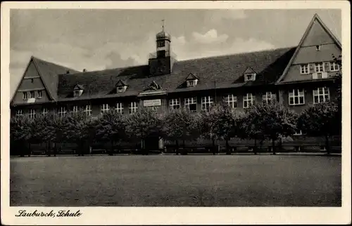 Ak Laubusch Lauta in Sachsen, Schule