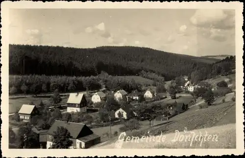 Foto Ak Dönschten Dippoldiswalde Osterzgebirge, Panorama