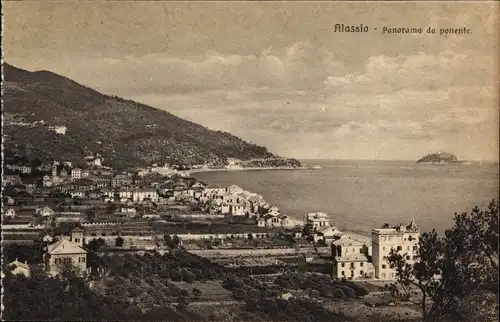 Ak Alassio Liguria, Panorama da ponente