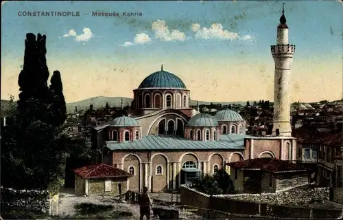 Ak Konstantinopel Istanbul Türkei, Mosquée Kahrié, Moschee