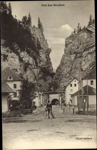 Ak Kanton Neuenburg, Col des Roches