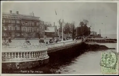 Ak Cowes Isle of Wight England, from Pier