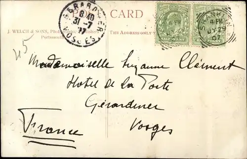 Ak Cowes Isle of Wight England, from Pier