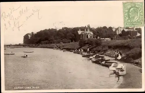 Ak Ryde Isle of Wight England, Canoe Lake