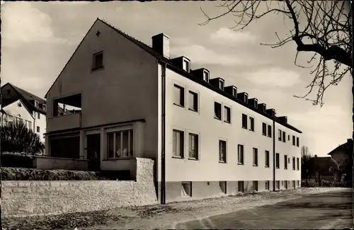 Ak Gunzenhausen im Fränkischen Seenland, Haus Wegwarte-Hensoltshöhe