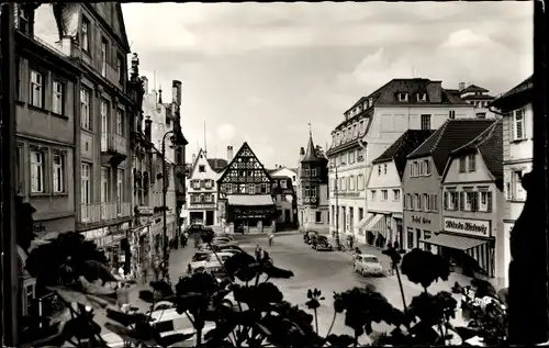 Ak Bad Kissingen Unterfranken Bayern, Marktplatz