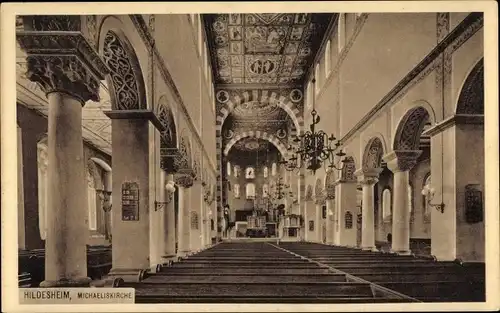 Ak Hildesheim in Niedersachsen, Michaeliskirche