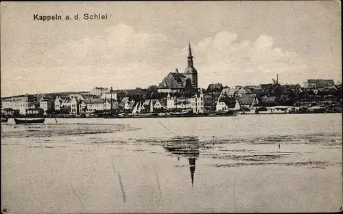 Ak Kappeln an der Schlei, Panorama