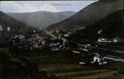 Ak Lambrecht in der Pfalz, Panorama
