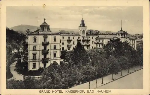 Ak Bad Nauheim in Hessen, Grand Hotel Kaiserhof