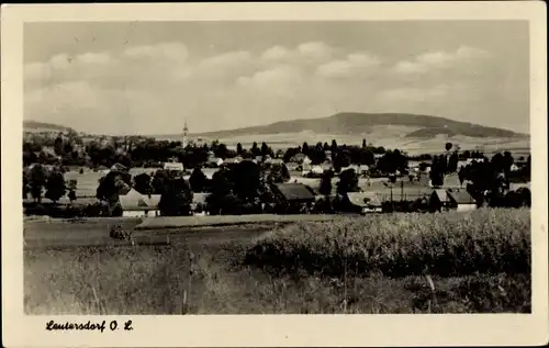 Ak Leutersdorf in der Oberlausitz, Panorama