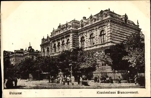 Ak București Bukarest Rumänien, Krankenhaus Brancovenesti