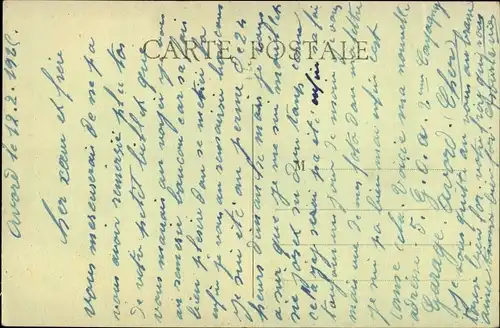 Ak Avord Cher, Camp d'Avord, Aeroplane Breguet sortant d'un Hangar en Ciment