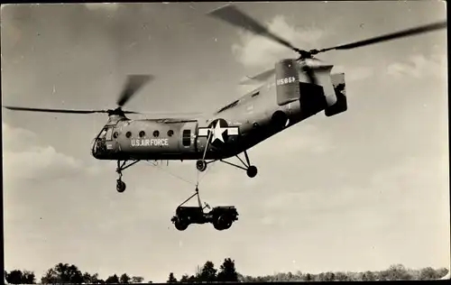 Ak US Air Force transport Helicopter, Vertol H 21