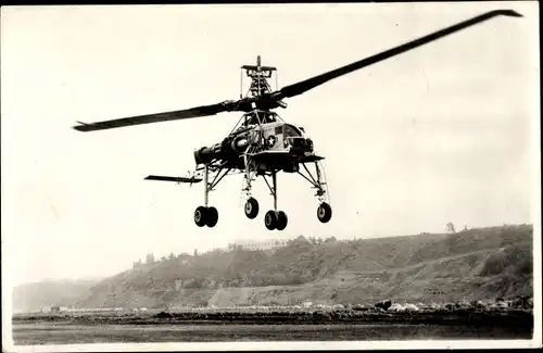 Ak Hughes XH 17 Hubschrauber hebt ab, U.S.A.F, Helicopter