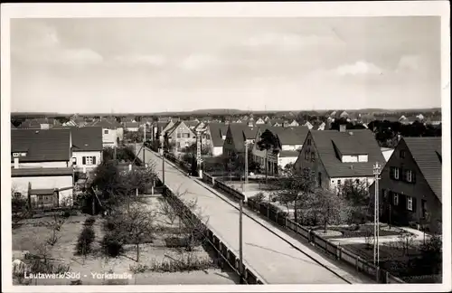 Ak Lautawerk Lauta in der Lausitz, Yorckstraße