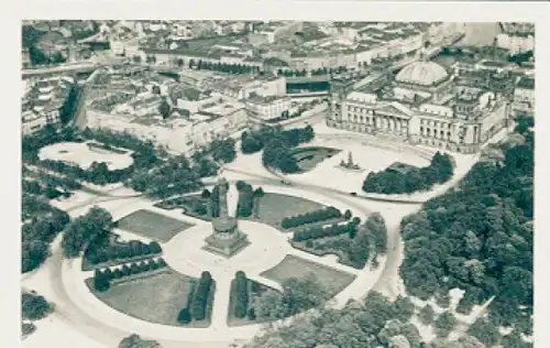 Sammelbild Zeppelin Weltfahrten Nr. 260 Deutschland-Fahrten Berlin Königsplatz