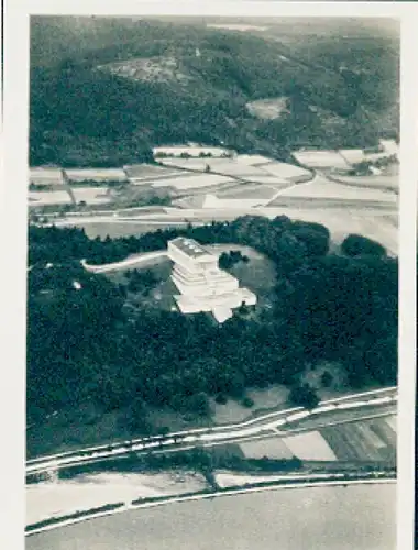 Sammelbild Zeppelin Weltfahrten Nr. 243  Deutschland-Fahrten,  Walhalla bei Regensburg