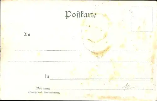 Präge Ak König Albert von Sachsen, Jubelfeier 1898, Regierungsjubiläum