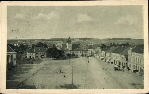 Ak Holice v Čechách Holitz Region Pardubice, Namesti