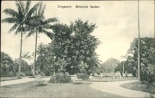 Ak Singapore Singapur, Botanical Garden