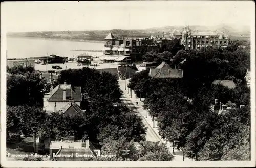 Ak Vlissingen Zeeland Niederlande, Panorama Villapark Boulevard Evertsen