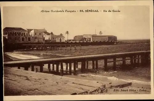 Ak Gorée Dakar Senegal, Uferpartie