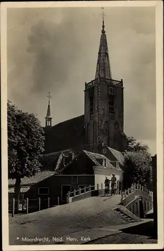 Ak Moordrecht Südholland Niederlande, Ned. Herv. Kerk