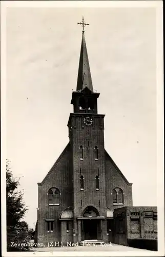 Ak Zevenhoven Nieuwkoop Südholland, Ned. Herv. Kerk