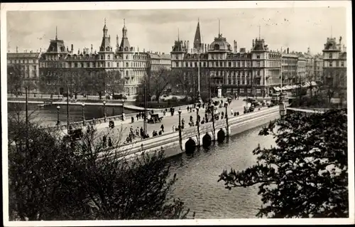 Ak København Kopenhagen Dänemark, Queen Louise Bridge