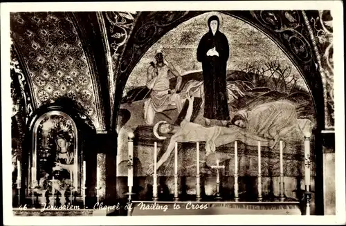 Ak Jerusalem Israel, Chapel of Nailing to Cross