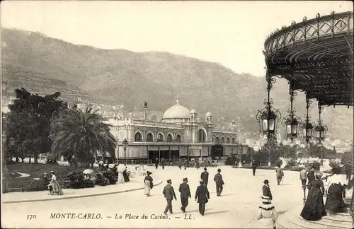 Ak Monte Carlo Monaco, La Place du Casino