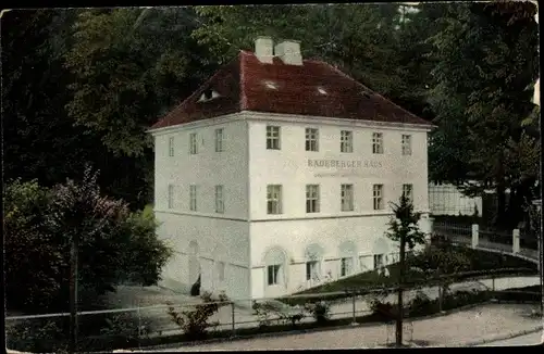 Ak Liegau Augustusbad Radeberg, Radeberger Haus, Außenansicht