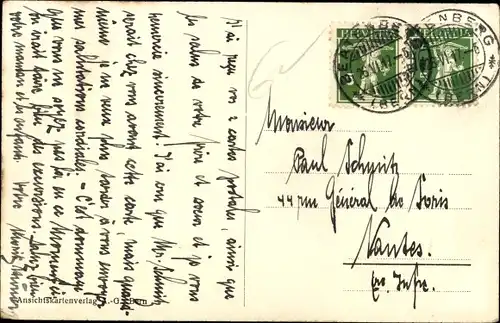 Ak Beatenberg Kanton Bern, Waldegg