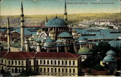 Ak Konstantinopel Istanbul Türkei, Mosquee Suleymanie