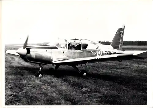 Foto Finnisches Militärflugzeug, Valmet L 70 Vinka, Leko 70