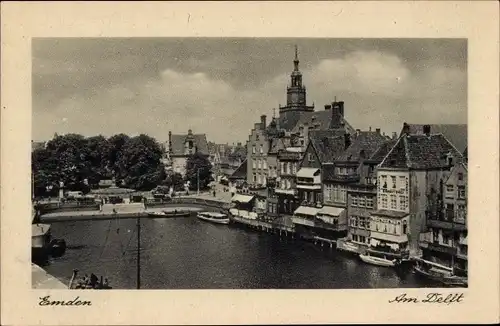 Ak Emden in Ostfriesland, Am Delft