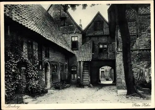 Ak Lüneburg in Niedersachsen, Roter Hahn