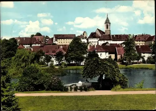 Ak Pfullendorf in Baden, Panorama vom Ort