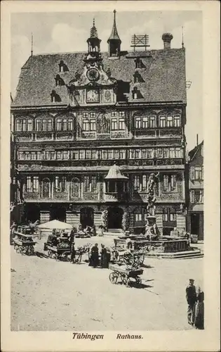 Ak Tübingen am Neckar, Rathaus