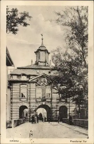 Ak Hanau am Main, Frankfurter Tor