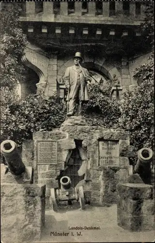Ak Münster in Westfalen, Landois-Denkmal