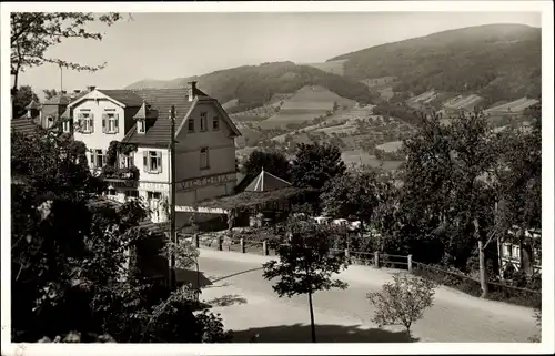 Ak Lindenfels im Odenwald, Kaffee-Terrassenrestaurant-Kurhotel