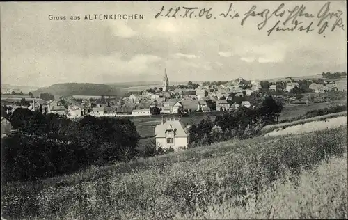 Ak Altenkirchen im Westerwald, Panorama vom Ort