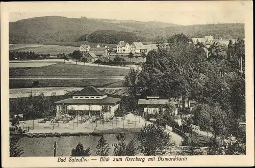 Ak Bad Salzuflen in Lippe, Blick zum Asenberg mit Bismarckturm