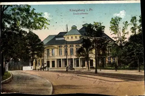 Ak Kaliningrad Königsberg Ostpreußen, Louisentheater