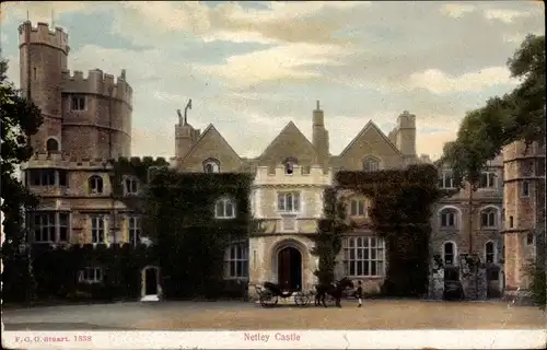 Ak Netley Hampshire England, Netley Castle