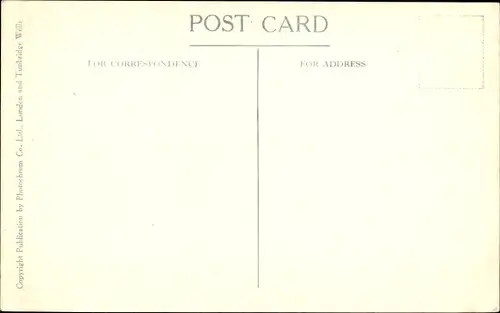 Ak London City England, Royal Exchange and Bank