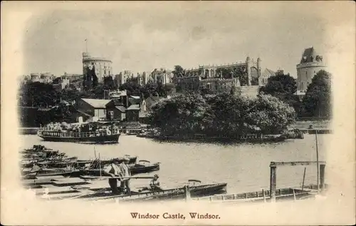Ak Windsor Berkshire England, Castle