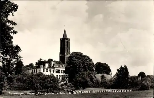 Ak Amerongen Utrecht Niederlande, Huize Oranjestein